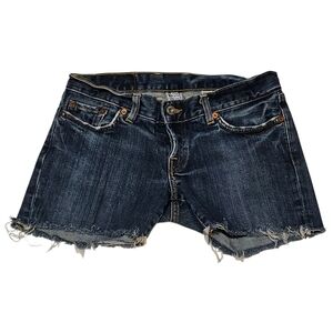 Lucky Brand Little Maggie Distressed Shorts Womens 6